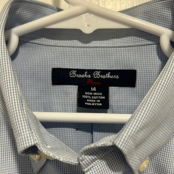 Brooks z brothers Button Down Shirt - 14 - Picture 2 of 3